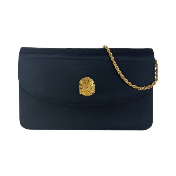 CELINE Vintage Black Shoulder Bag - Picture 1 of 10